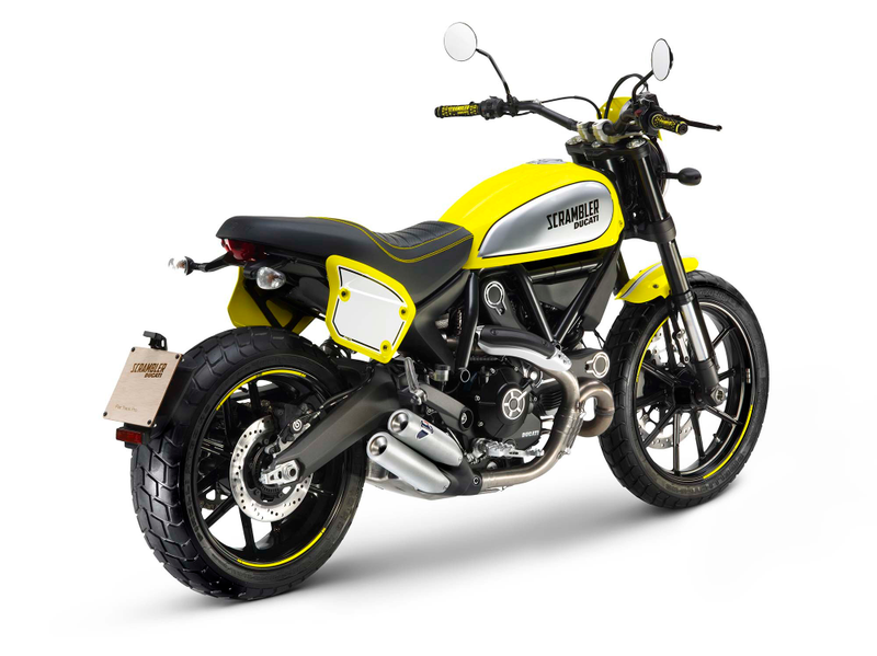 Illustration for article titled The Ducati Scrambler Flat Track Pro Is Here, Because Turning Things Into Trackers Is Hard